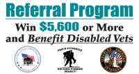 wounded warrior project and disable american veterans logos